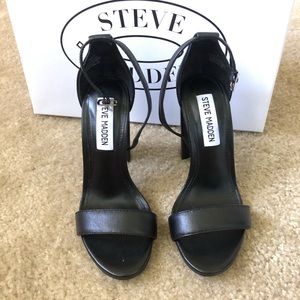 Steve Madden CARRSON Black High Heels